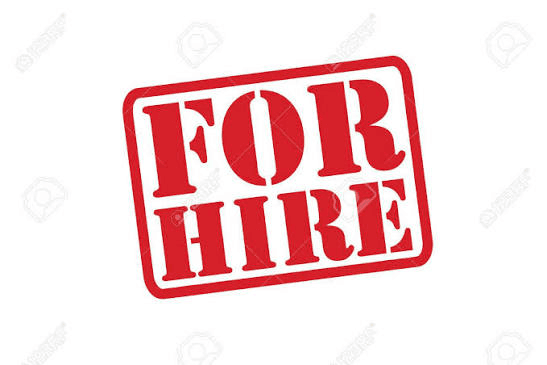 For hire